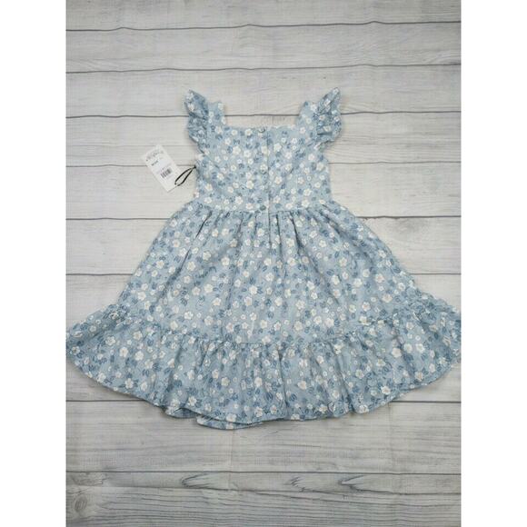 6 Pippa & Julie Falyn Floral Ruffle Dress - Picture 4 of 6